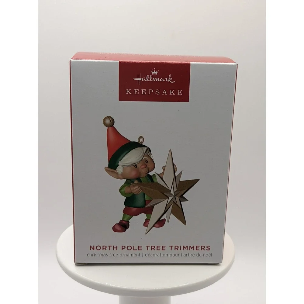 2023 Hallmark Keepsake NORTH POLE TREE TRIMMERS #11 in Series Ornament - NEW